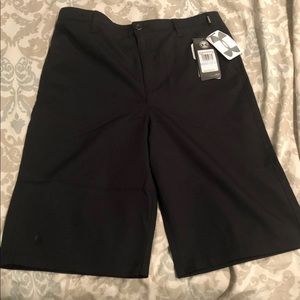 Boys under armour black shorts size 20